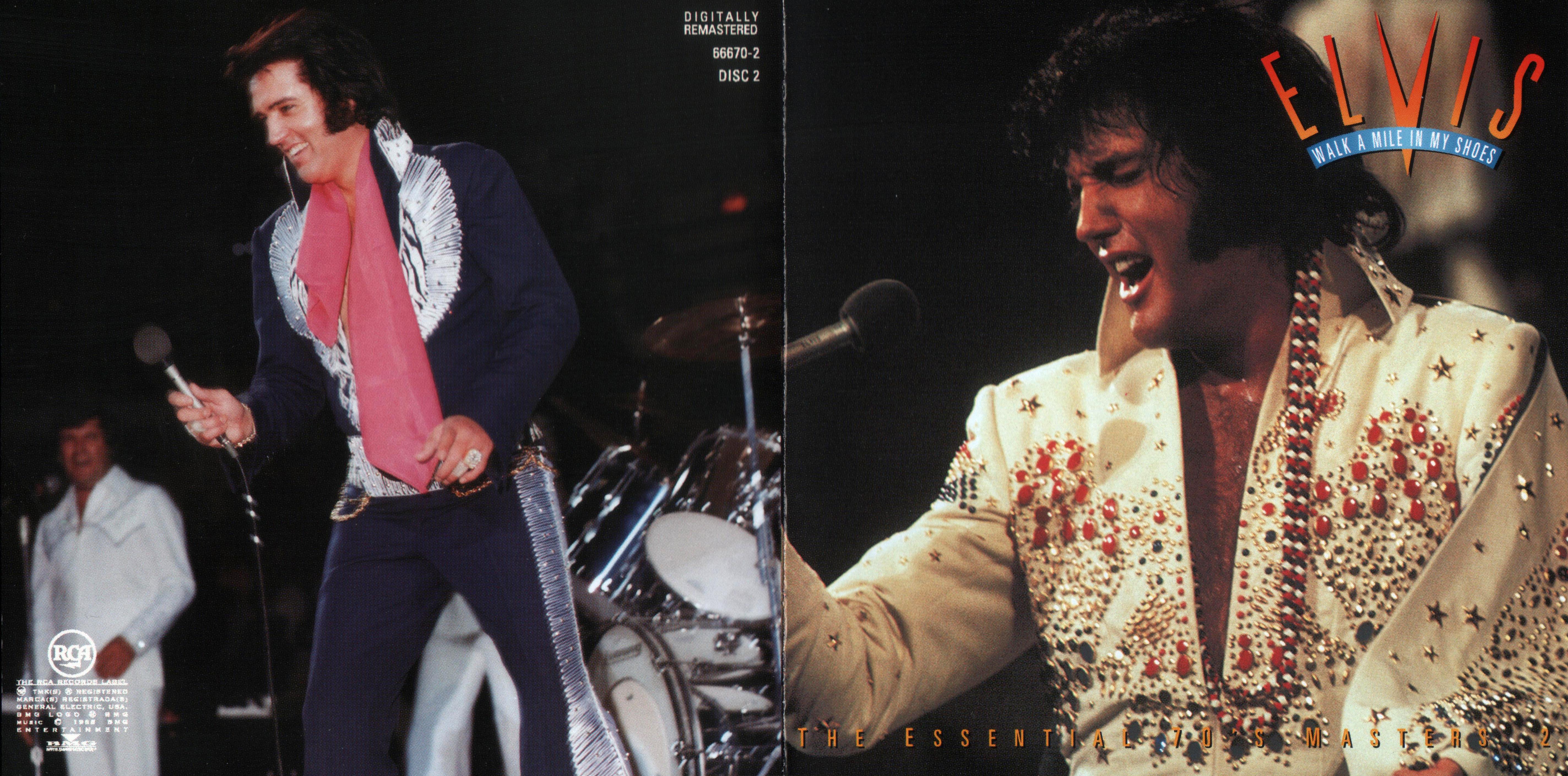 Elvis Presley  The Essential 70s Masters 2 : Front + Inlay